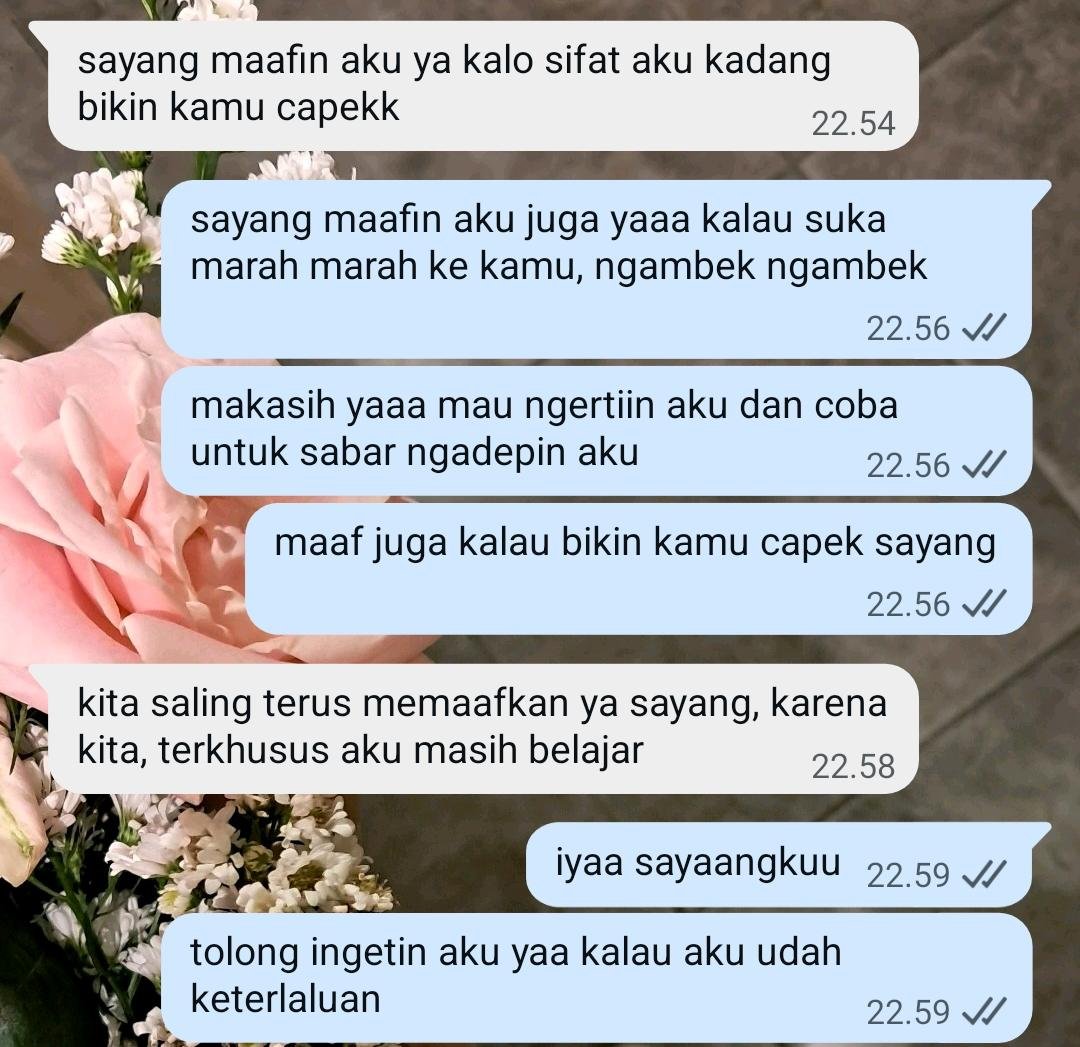 matchacuiih's tweet photo. hubungan yang sehat itu isinya dua orang yang sama sama tau kalau mereka ngga sempurna, tapi milih buat saling memaafkan. 

beruntungnya punya pasangan yang memiliki emotional intelligence yang bagus, komunikasi yg baik dan bikin tenang 🤍 https://t.co/zCbqc33tu8