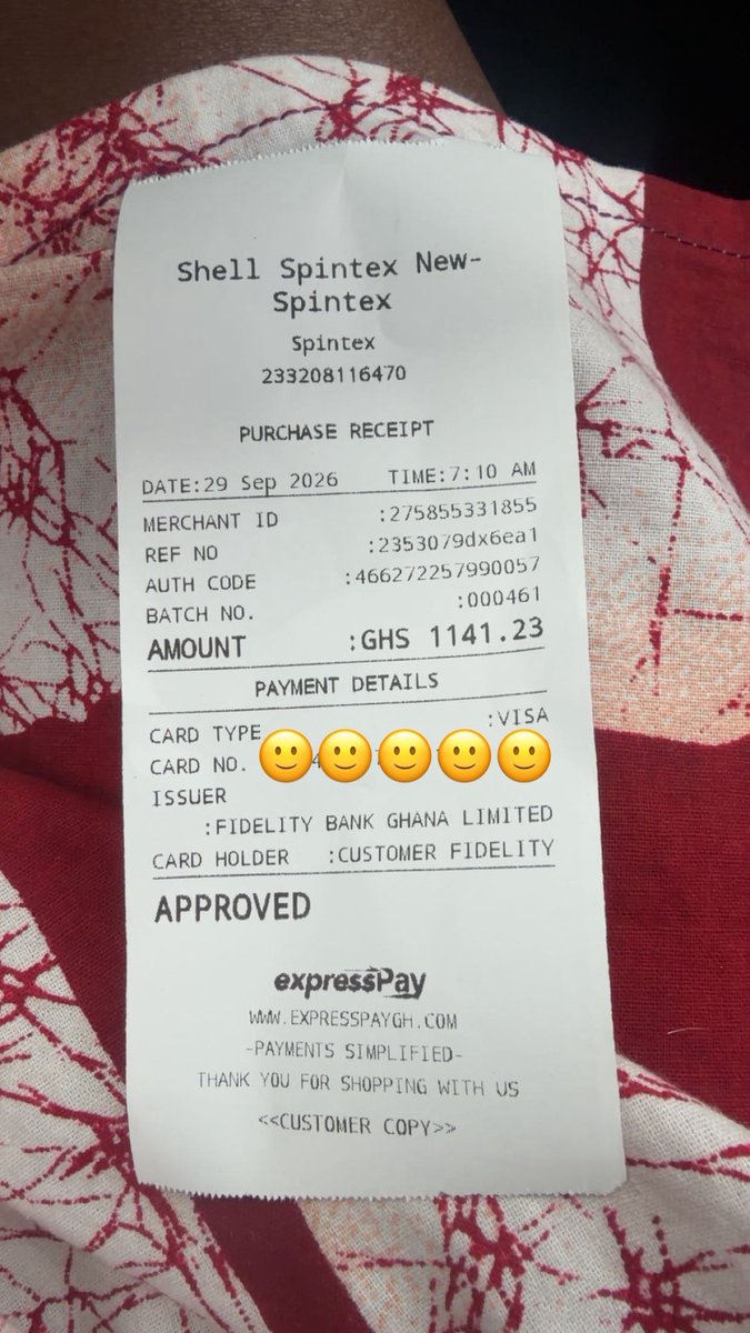 caroline4real's tweet photo. Full tank 1,141.23ghc.😎 https://t.co/BXTzjAKhfg
