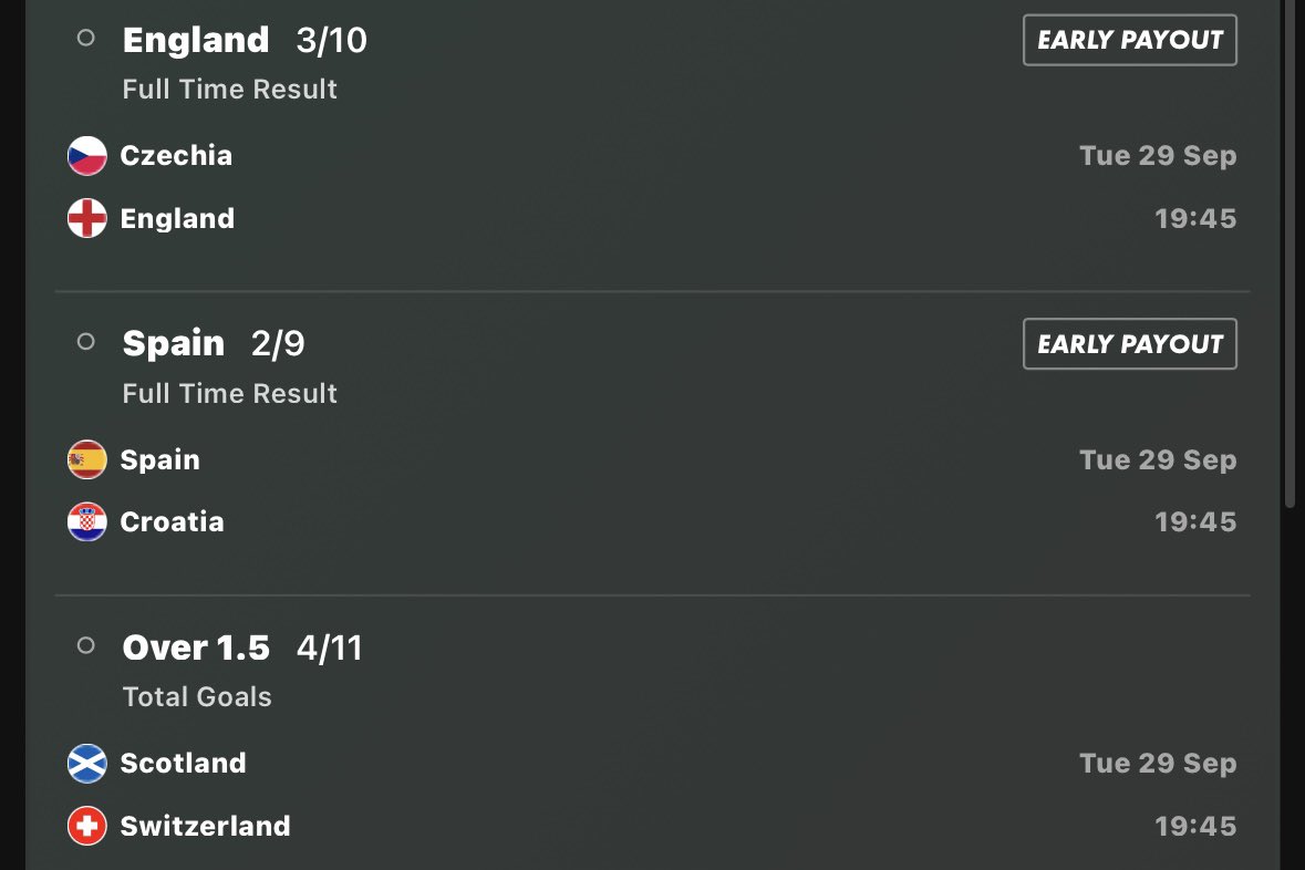 ProSportsP10's tweet photo. Acca Of The Day ⚽️

Drop a ❤️ if you’re on https://t.co/w6kHdwzDCA