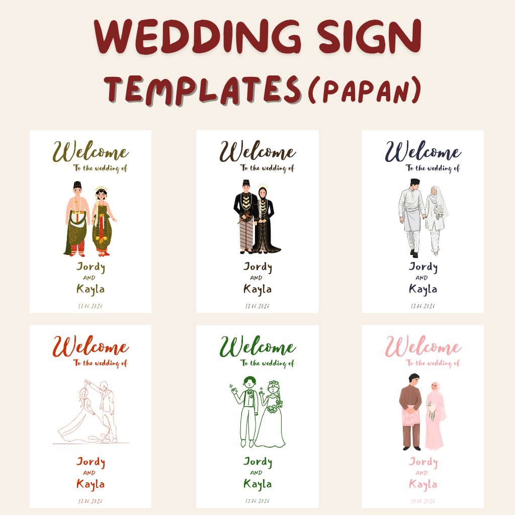 kindpickss's tweet photo. Lagi prepare wedding tapi pengen hemat tanpa ngorbanin estetika? 👀
30 template wedding sign digital—edit &amp; print, langsung jadi! ✨
https://t.co/sCm39OObZE https://t.co/57KzLY44zp