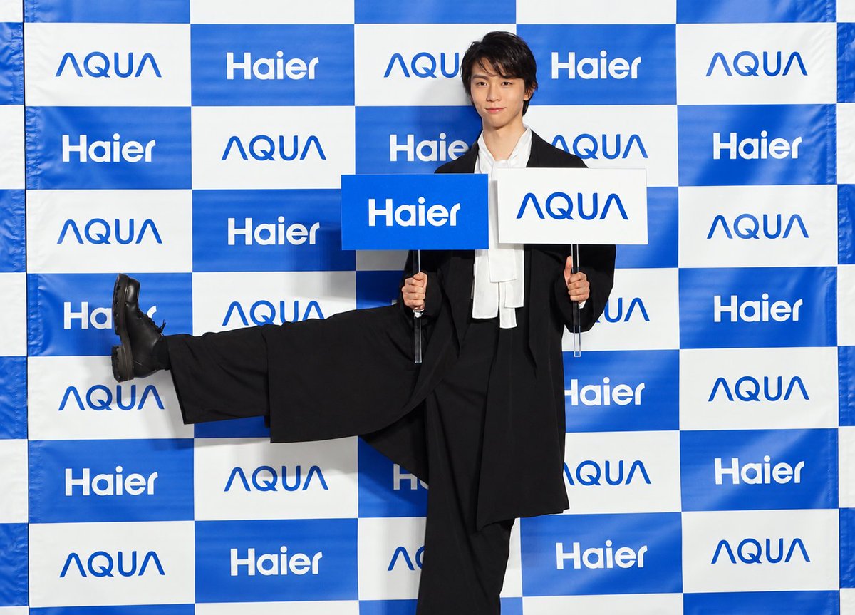 ai_k's tweet photo. #羽生結弦 さん登壇
「ハイアール・AQUA新製品記者発表会」お写真その2📷

「ある意味では僕にしかできない演出もあったので」

イベントレポ、お写真は以下記事にて随時アップ予定です🙇
https://t.co/HG3jLPm1a4

CMについては👇
https://t.co/GI71NYVv4Q

#ハイアール #AQUA https://t.co/RphXEsUpLy