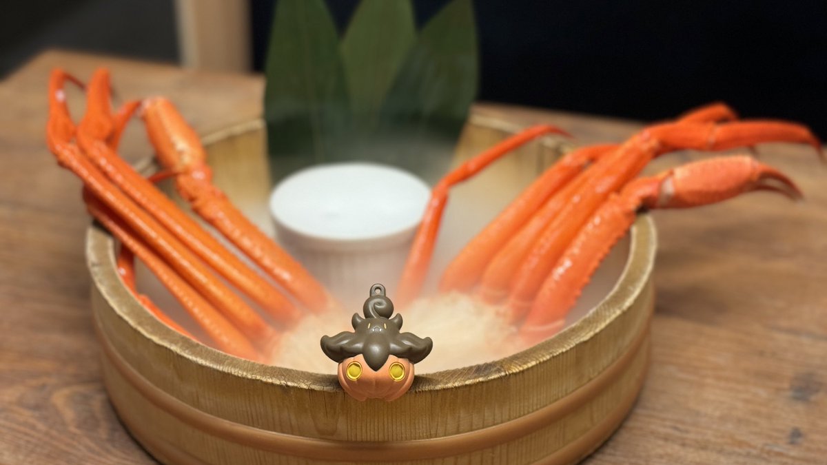 bakecchadaisuki's tweet photo. カニだーーーー！！！！！🦀
めっちゃ食べたね！🤎🎃 https://t.co/PVuijCVZrA