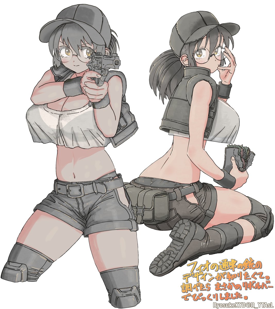 R_YTAsL's tweet photo. フィオwip #MetalSlug https://t.co/7vbiDGw2nq