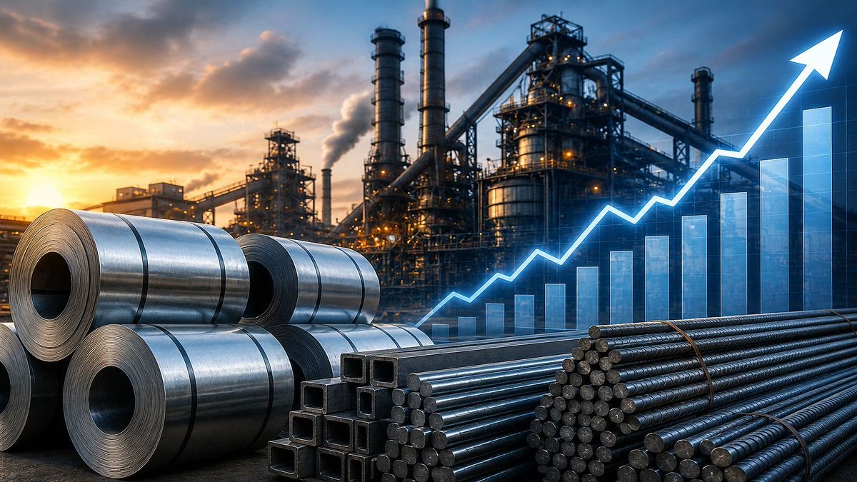 CNBCTV18Live's tweet photo. #JustIn | #SteelSecy Says Proposing A Scheme Called #ViksitBharatIspat, Targeted At Small #Steel Producers
👉#Scheme With An Outlay Of ₹5,000 Cr Likely To Be Approved In Near Future
👉Small Producers Will Be Given A #PLI, Based On Reduction In Carbon Emissions
👉Will Promote Cut In #Carbon Emissions With Better Tech, RM & Use Of More #GreenEnergy