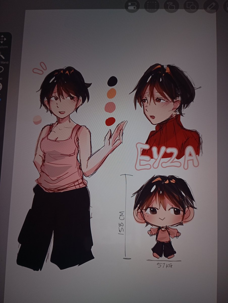 anonym_bae's tweet photo. @lagrace_x I'm trying to make her full character sheet 👀 https://t.co/NZctZsD5Iq