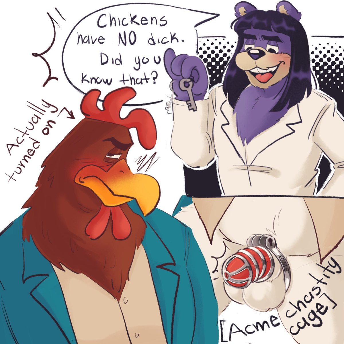 freakmuff's tweet photo. I have a thing with douchey guys being put in their place

#foghornleghorn NSFW🔞 https://t.co/dagIfomi3l