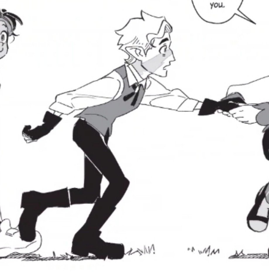 p0wderedmarbl3s's tweet photo. toh spoilers//

he's so legs im giggling https://t.co/FRBgBMujFn