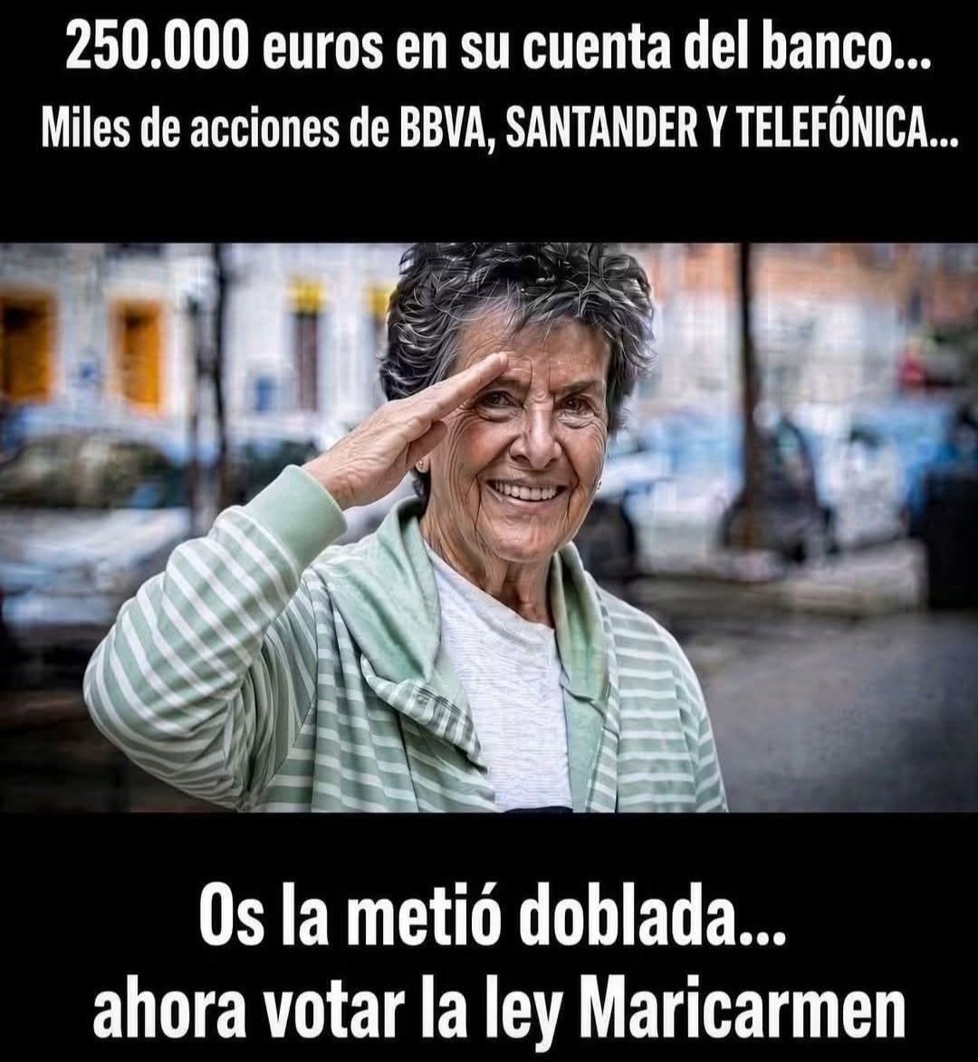Jomaca18's tweet photo. Ha aparecido esto en mi Twitter sobre el patrimonio de Mari Carmen, la del decreto.
¿Alguien puede confirmar si es cierto o sólo se trata de un bulo o un rumor? https://t.co/zGpD4isMc1