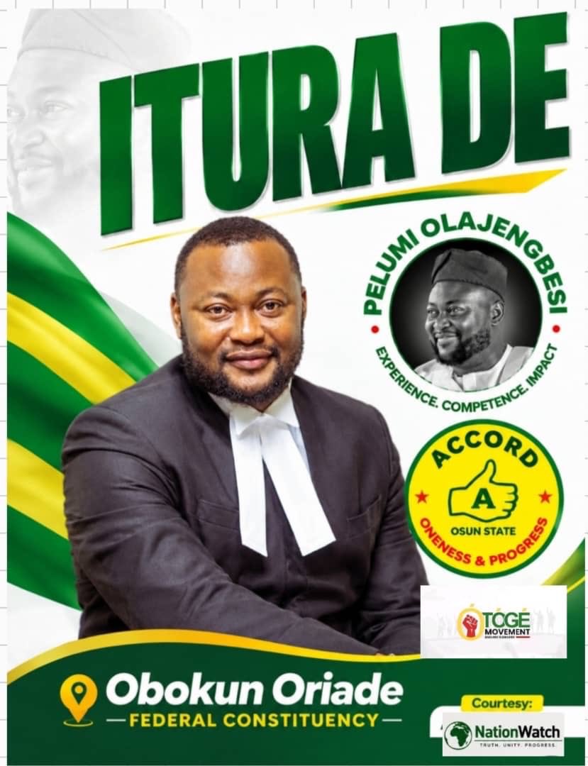 gus_oluu's tweet photo. OBOKUN/ORIADE, THE TIME IS NOW!
Barr. Pelumi Olajengbesi is a proud son of Ijebu-Ijesa, a lawyer and a fearless voice for the people. He brings fresh ideas, youthful energy and real courage to the House of Reps. Accord. 2027. Change the story. Choose Pelumi.
#PelumiOlajengbesi https://t.co/HBMgpFRQL3