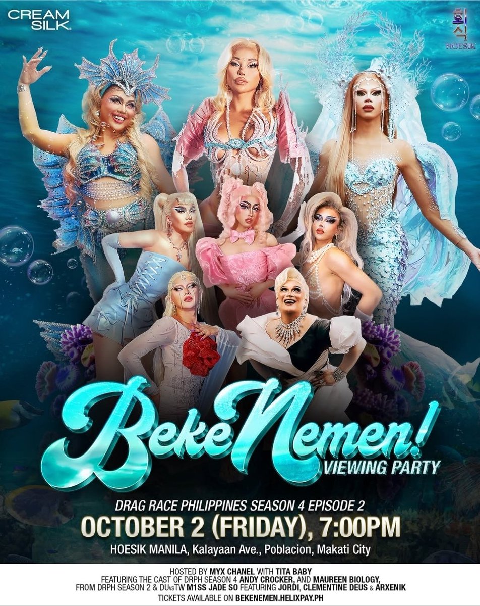 meowrangegwen's tweet photo. ANG DAMING SHOWS NG LAFEYA AND CDO QUEENS DITO SA MANILA THIS WEEK !!! YAHOOOOOOOO

oct 2 (friday, ep2)
bekenemen hoesik - jordi &amp; clem
d'int rampa - lamisha &amp; maharlika

oct 4 (sunday)
arizona bonding - cdo queens https://t.co/tdKZ8nMXqf