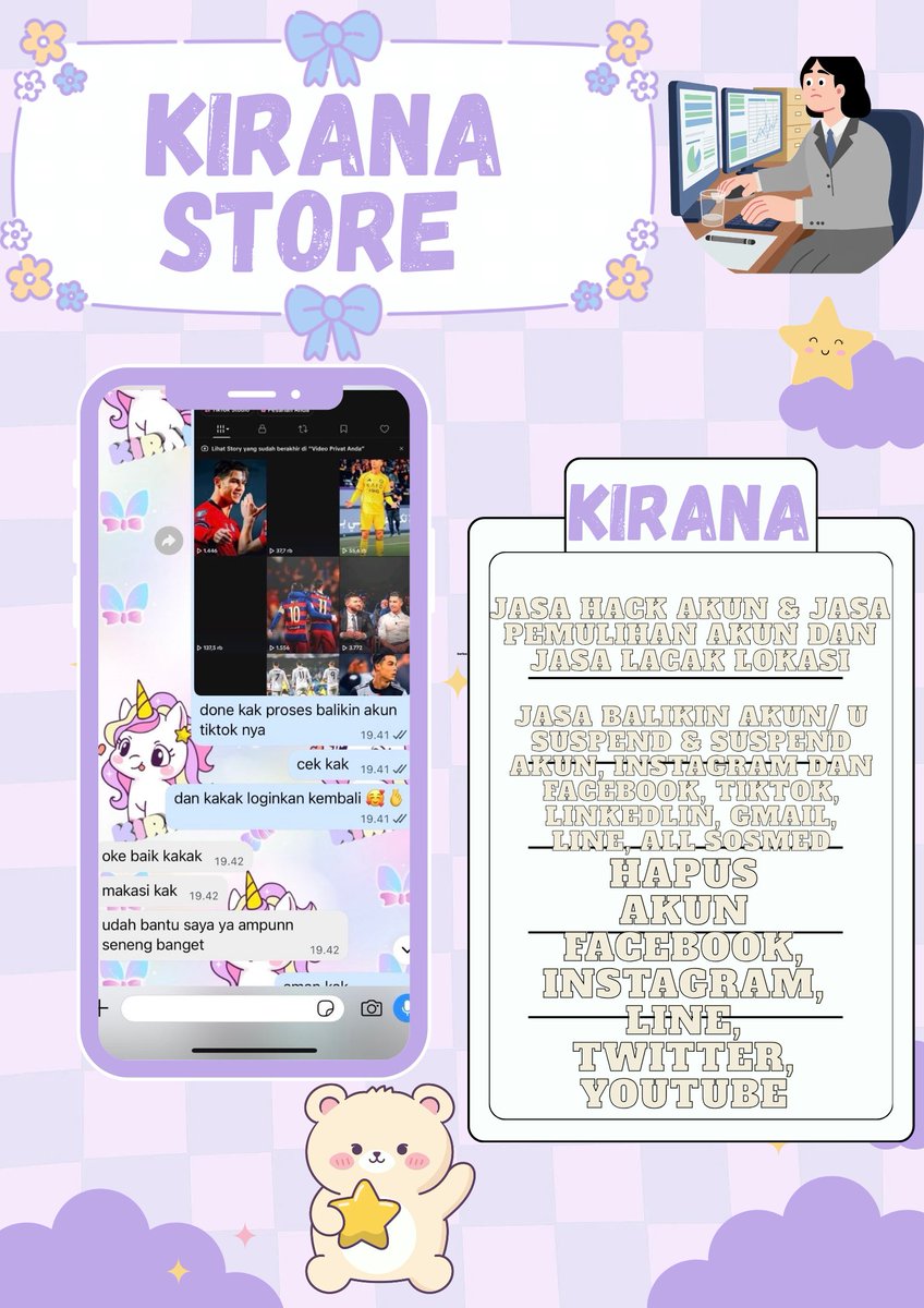 leonshle's tweet photo. Open Jasa Hack Akun, Jasa Pemulihan Akun &amp; Jasa Lacak lokasi , Sadap WhatsAp privasi aman 100%.
🩵🩵
Jasa balikin akun Instagram dan Facebook, Tiktok, Linkedin, Gmail, Line, Dll. 

Serta : Hapus Akun,Lacak Lokasj,DLL

Fastrespon pastinya!! 
Full Testii, Fast Proses, Wa Di Bio https://t.co/O1NiXmDmZo
