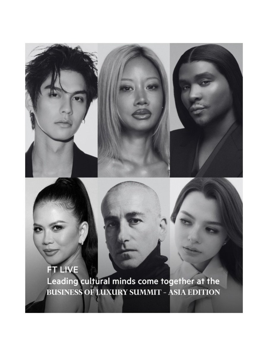 Nisa22_27's tweet photo. Financial Times Brings Business of Luxury Summit to Bangkok This October
Financial Times เตรียมจัด Business of Luxury Summit: Asia Edition
19-20 ตุลาคม ที่กรุงเทพฯ รวมคนวงการลักชูรี ร่วมคุยทิศทางตลาดเอเชีย

IG   thaifashiondirectory

#bbrightvc #bright
#FinancialTimes 
#FTLuxury https://t.co/esH12mbk8s