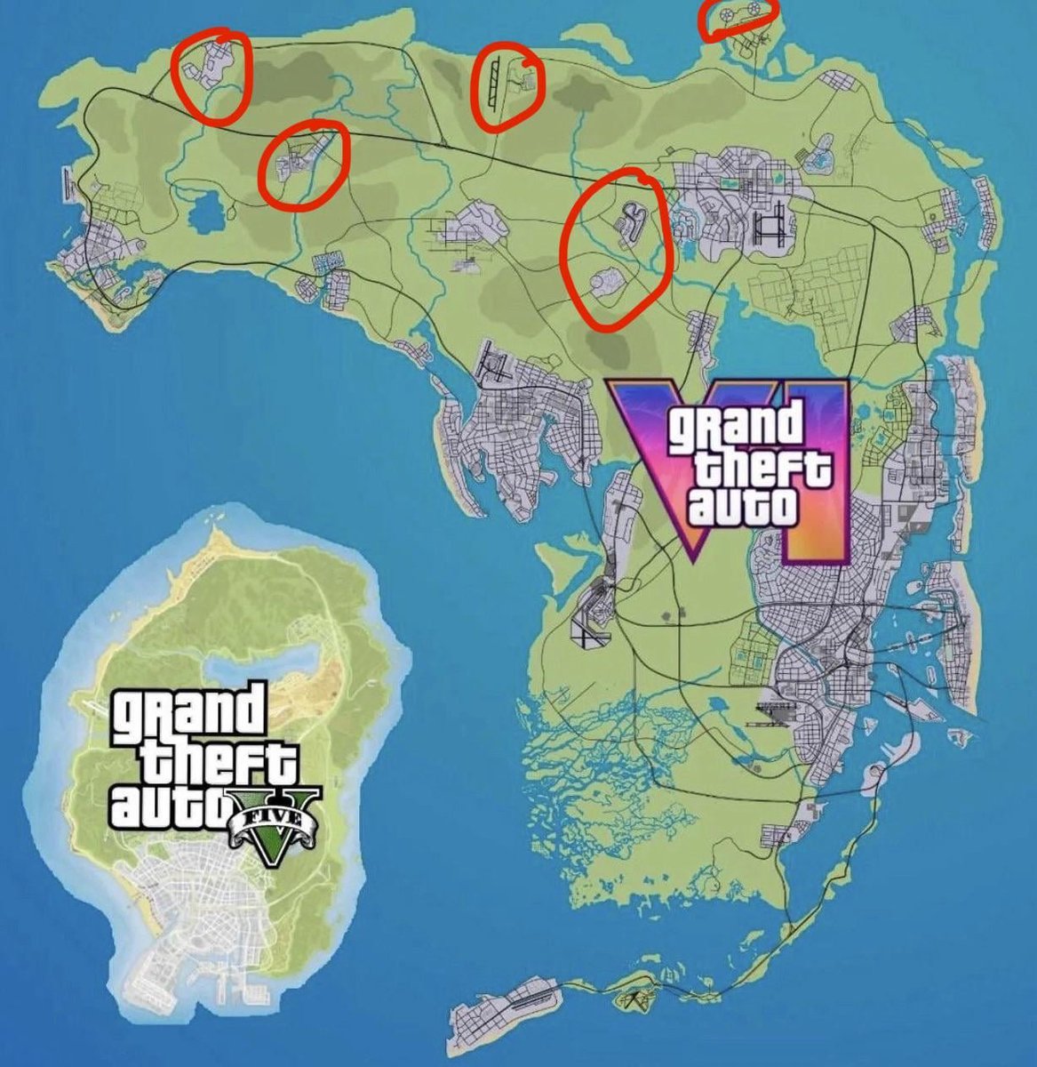 gorilaz687's tweet photo. @Ke_1234k Fijaros lo grande que es el mapa de GTA 6 en comparación con el de GTA 5 , es una locura https://t.co/Qcy6n7ZoJa