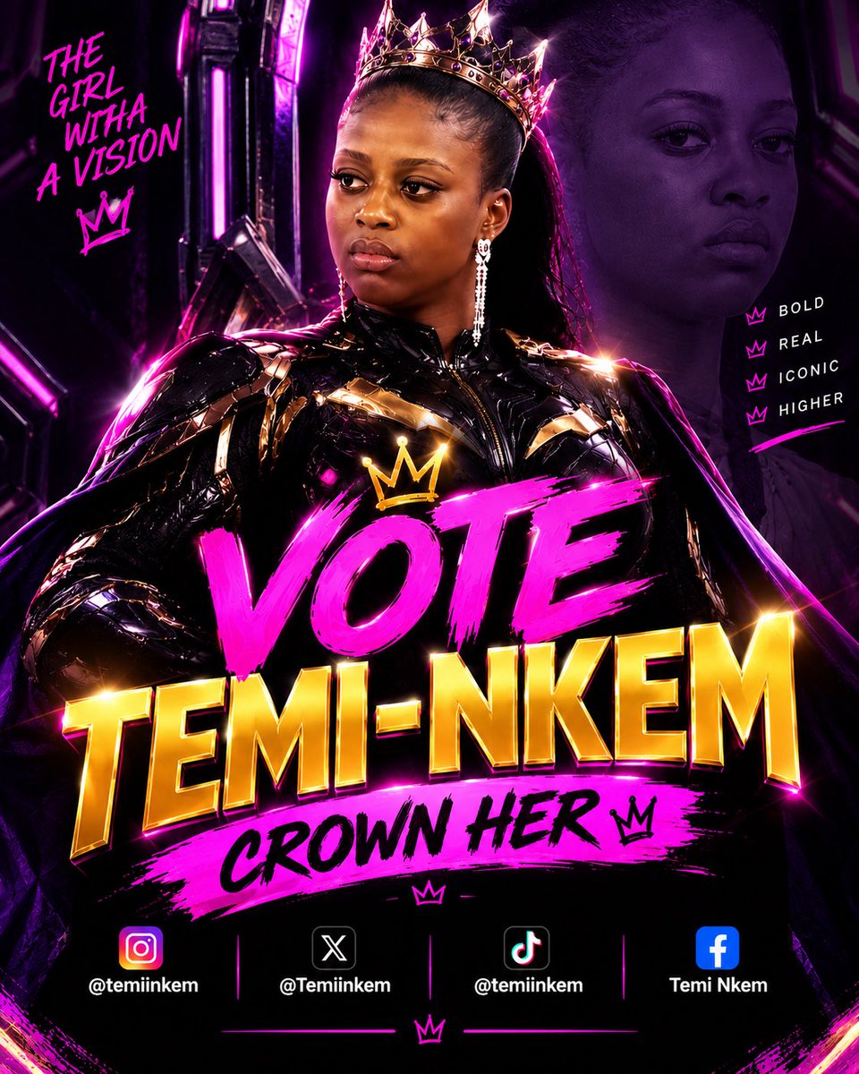 _nimi_mi's tweet photo. Terminators let’s wake up oooo. Day 2 of voting massively🔥💪💪 All hands on deck 👋👏👋

#bbnaija #voteforteminkem #bbnaijaseason11 #teminkem https://t.co/egrpAiLh3x