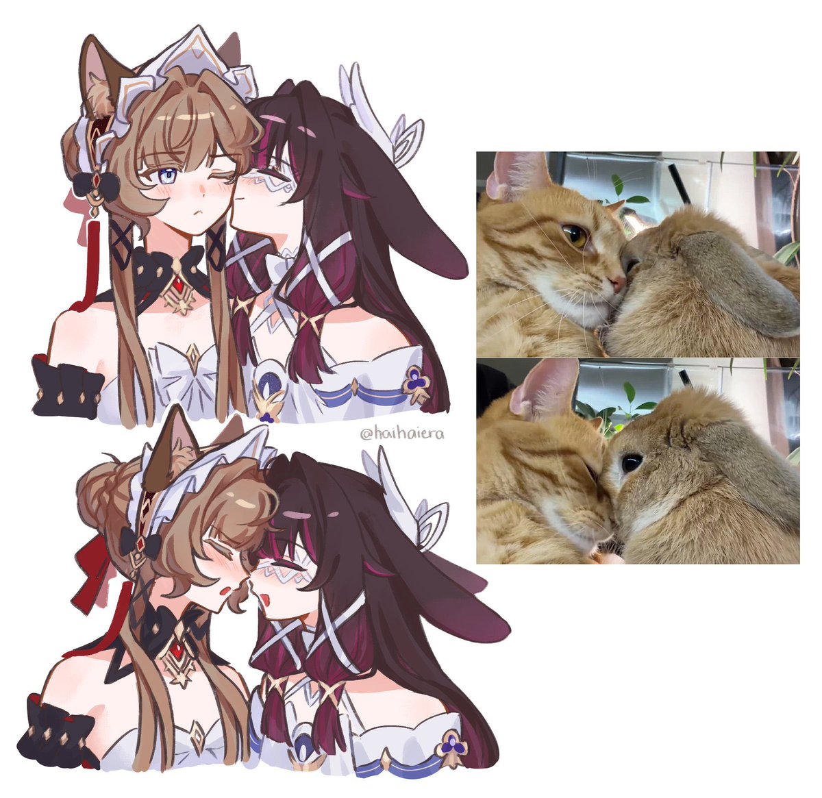 sandroneautism's tweet photo. two months with my bunny girl @tsaritsautism i love you so much https://t.co/YgQoor62KS