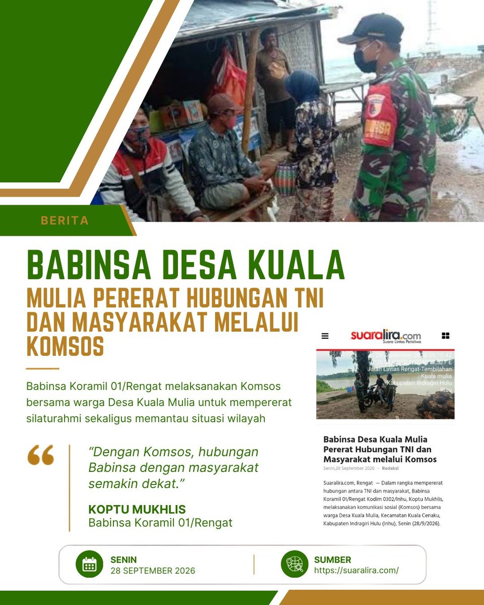 RendryIyas's tweet photo. Dari Miangas sampai Pulau Rote, TNI buktikan perhatian tanpa kecuali. Ini semua bagi Indonesia sejahtera, tanpa terkecuali.

Wujud Nyata Kepedulian https://t.co/6EcFbBqsCf