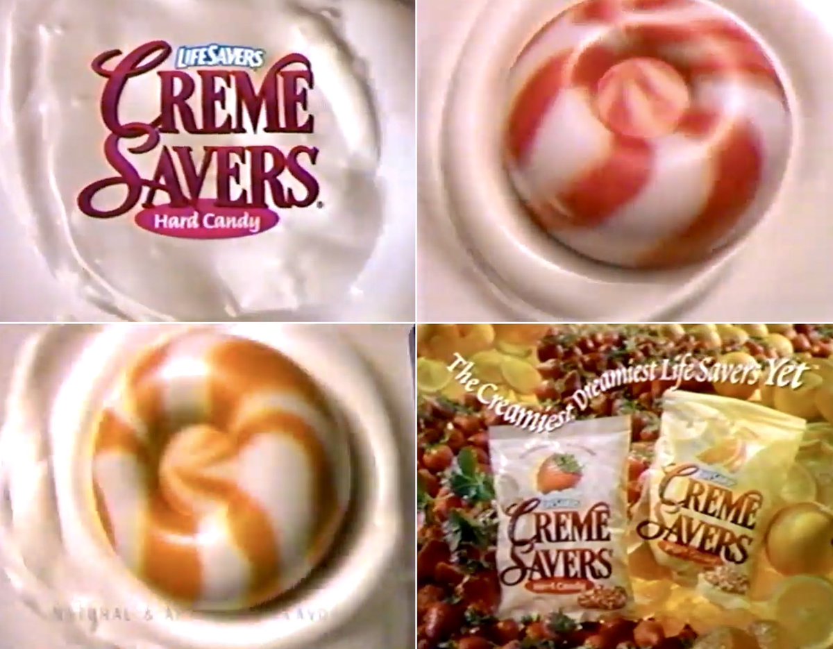 RetroNewsNow's tweet photo. Life Savers Creme Savers (1998) https://t.co/LqeL0TDCWv