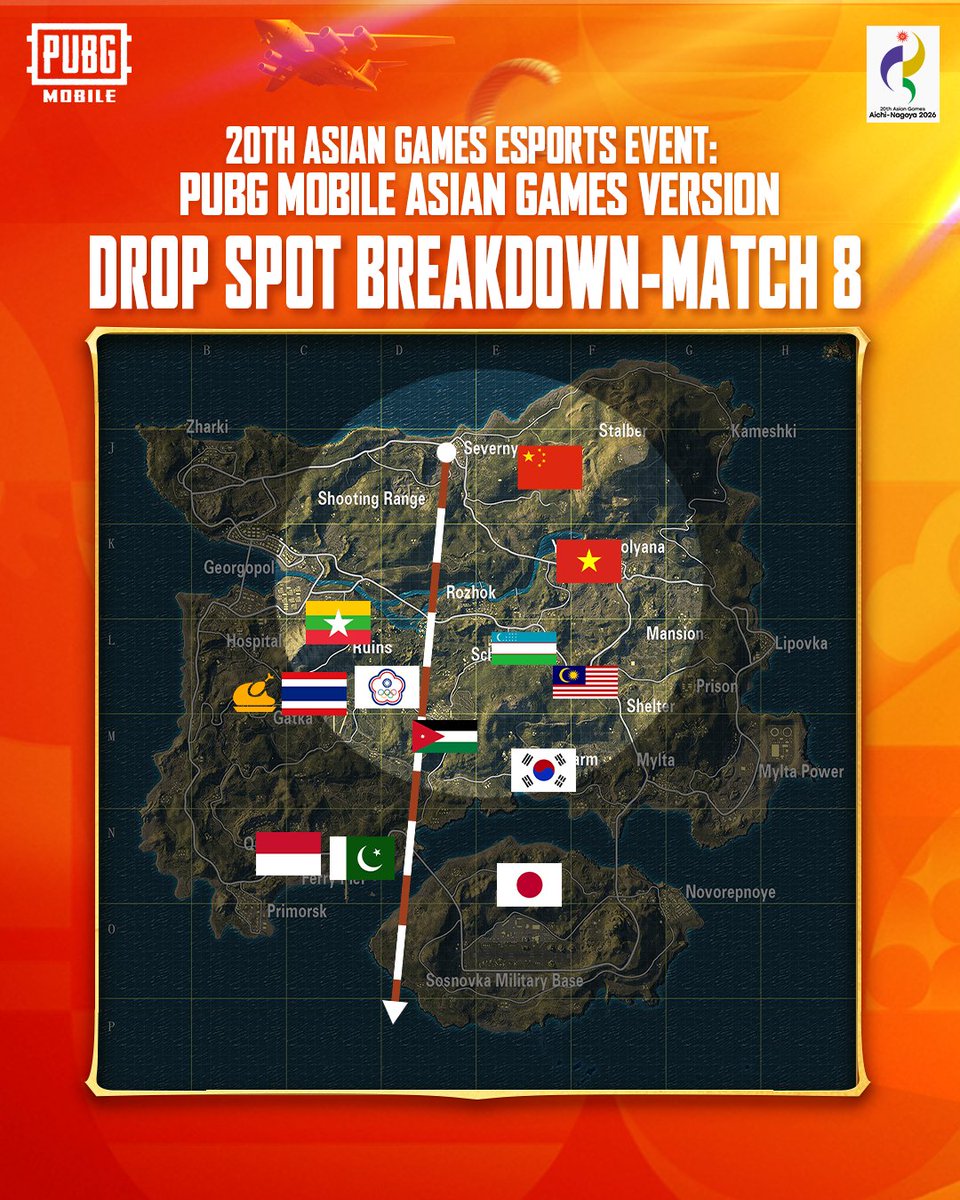 EsportsPUBGM's tweet photo. 20th Asian Games Esports Event: PUBG MOBILE Asian Games Version — Final Results 🏆🔥

The podium is set! Congratulations to our medalists:

🥇 Thailand — Gold
🥈 People’s Republic of China — Silver
🥉 Pakistan — Bronze https://t.co/CgEItrCgh5