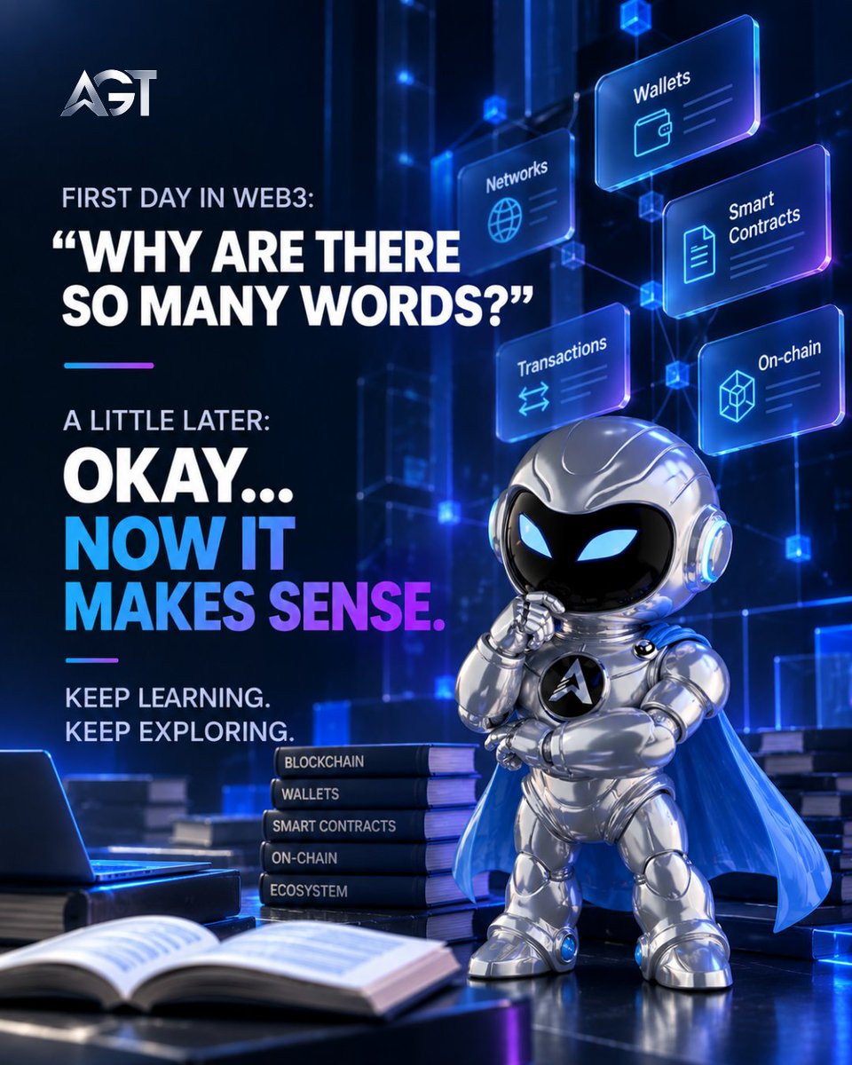 altaglobaltech's tweet photo. Web3 can feel like a new language at first.

You don’t have to understand everything at once.

Learn one concept.
Understand how it works.
Then move to the next.

Keep learning. Keep exploring. https://t.co/RYMoV2KiUh