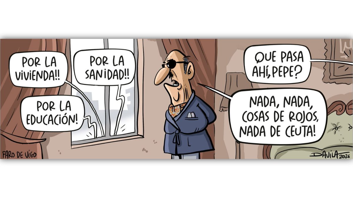 FansLuisDavila's tweet photo. Protestas.....  
#Actualidade #Vivenda #Ceuta
#Davila #HumorGalego
𝗦𝗲𝗴𝘂𝗲𝗻𝗼𝘀 𝗲𝗻 𝗜𝗡𝗦𝗧𝗔𝗚𝗥𝗔𝗠
https://t.co/bDmbjjqhUU https://t.co/yLG2f3gxUE