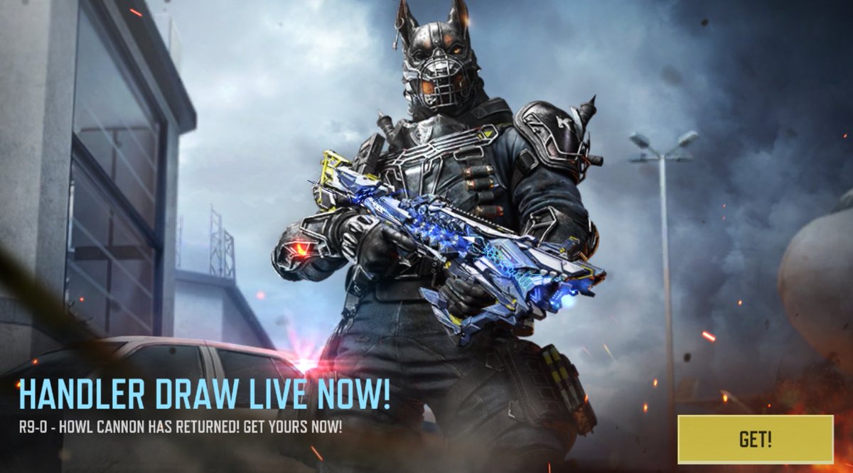 kaguduty's tweet photo. The R9-0 - Wild Cannon is now live!

Originally released in 2025 during the Police-themed season, this Legendary Draw is making its return for Halloween.

Rodion - Unleashed Uproar
R9-0 - Wild Cannon https://t.co/1dkc2rz08v