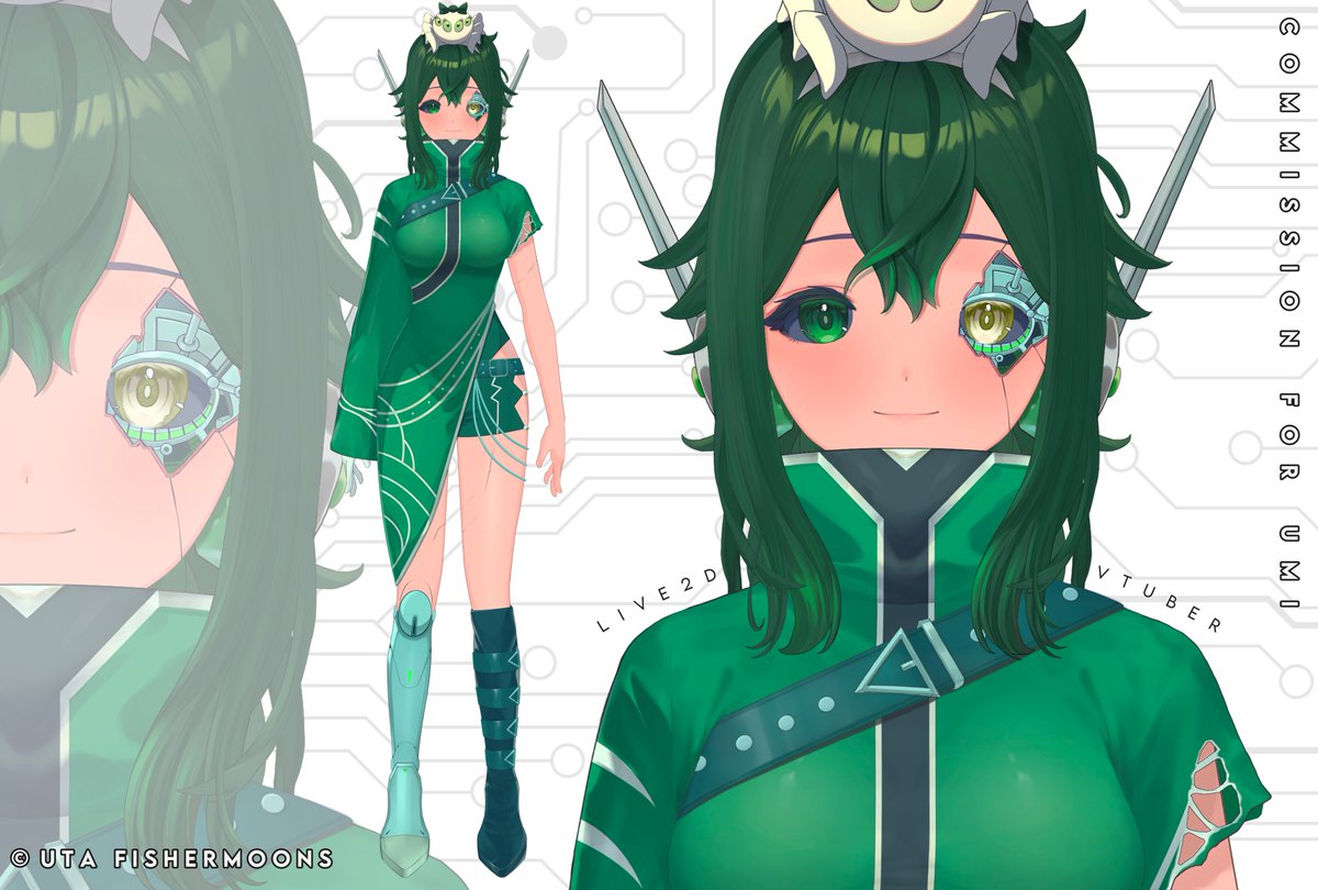 fishermoons's tweet photo. Open Commissions for Vtuber Model [Ready for Live2D/Rigging] for 1 slot ✨

RT's and likes are appreciated! 🖤

feel free to DM me! vgen below ⤵︎
#Vgencommission #commission #vtuberㅤ https://t.co/7QSGjiWbCy