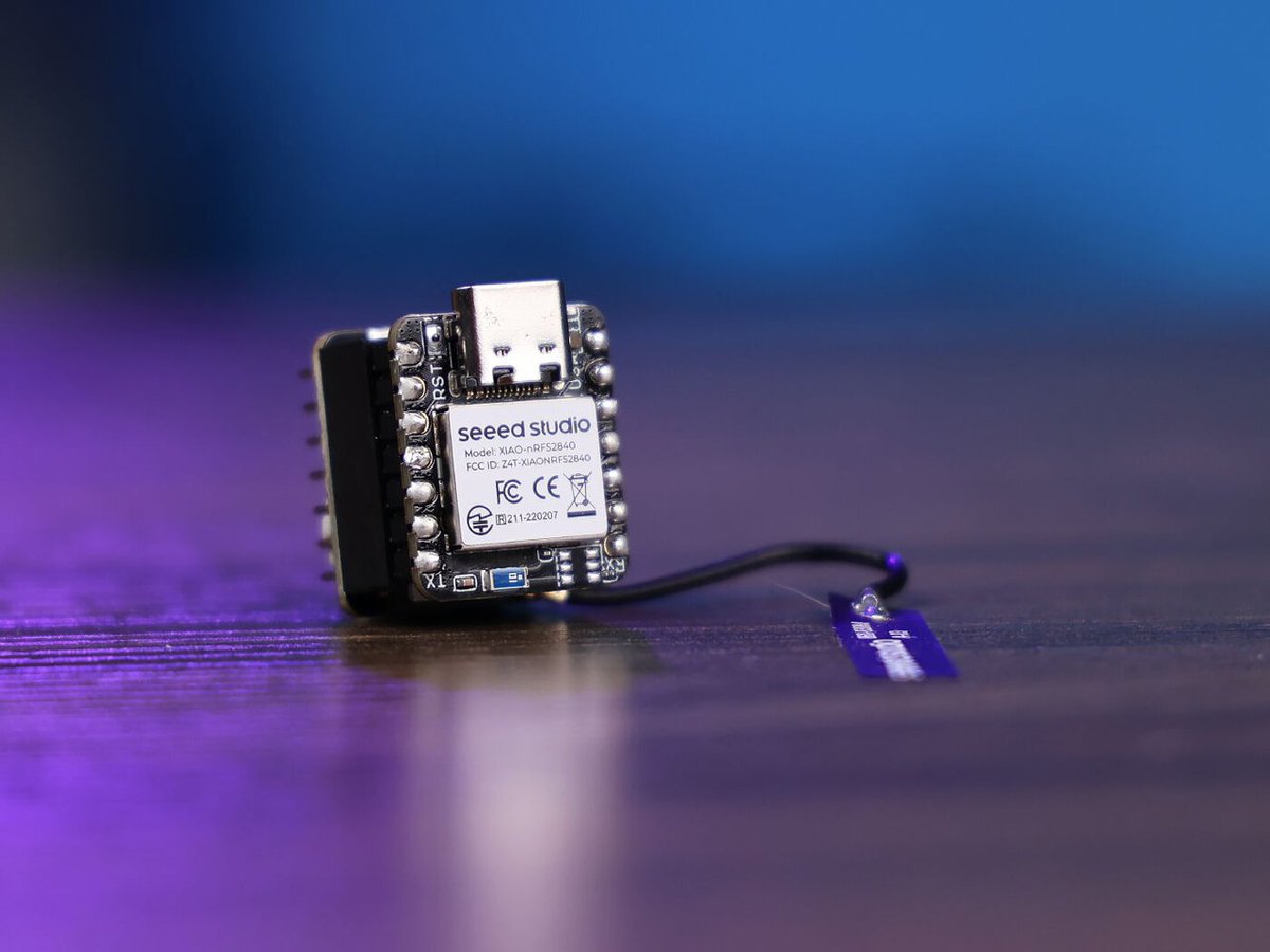 seeedstudio's tweet photo. 📡 Build your affordable off‑grid Mesh network! 📟
The XIAO nRF52840 & Wio‑SX1262 Kit packs @SemtechCorp  SX1262 long‑range LoRa radio and Nordic nRF52840 BLE5.0 controller into a tiny thumb‑sized board.
✅ Long‑range LoRa communication 862‑930 MHz, works with no cellular signal
✅ BLE5.0 for quick configuration and debugging via mobile APP
✅ Ultra‑compact & low‑power, perfect for battery‑powered field deployment
✅ Abundant I/O ports for connecting GNSS, sensors and displays
✅ Supports Arduino / MicroPython, ready for @Meshtastic firmware for fast start‑up

🪧Build your resilient mesh link for remote expeditions, field monitoring and off‑grid missions — no cell towers required.
Grab your kit and start building today!👉https://t.co/8GcaeFJ729

#SeeedStudio #Meshtastic #LoRa #IoT #Maker #DIY #OffGrid