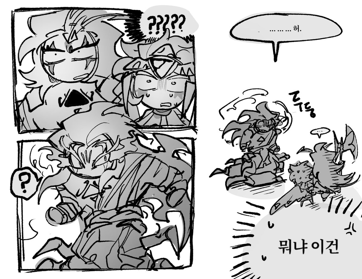 dambiee0's tweet photo. (캐붕주의) 버골+라자펜드라 https://t.co/Bl24cthVpa