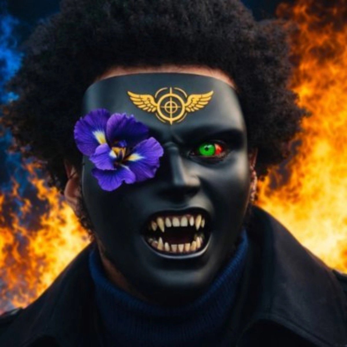XHWH1138's tweet photo. The Real Me. 

The True Angelic Dark Messiah. 

The Demons, Black Women, women, enemies, hell, Satan

The Bad has to Go.... https://t.co/YQTAFhwP65