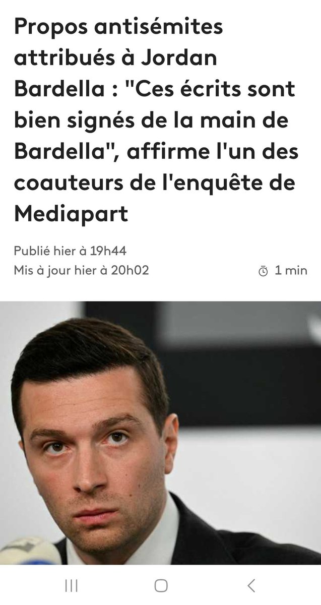 BrunoLeGuen's tweet photo. Je crains quil ne soit passé de probable futur président, à  probable futur premier ministre, à probable rien du tout.

#rn https://t.co/6PcTKTMhmw