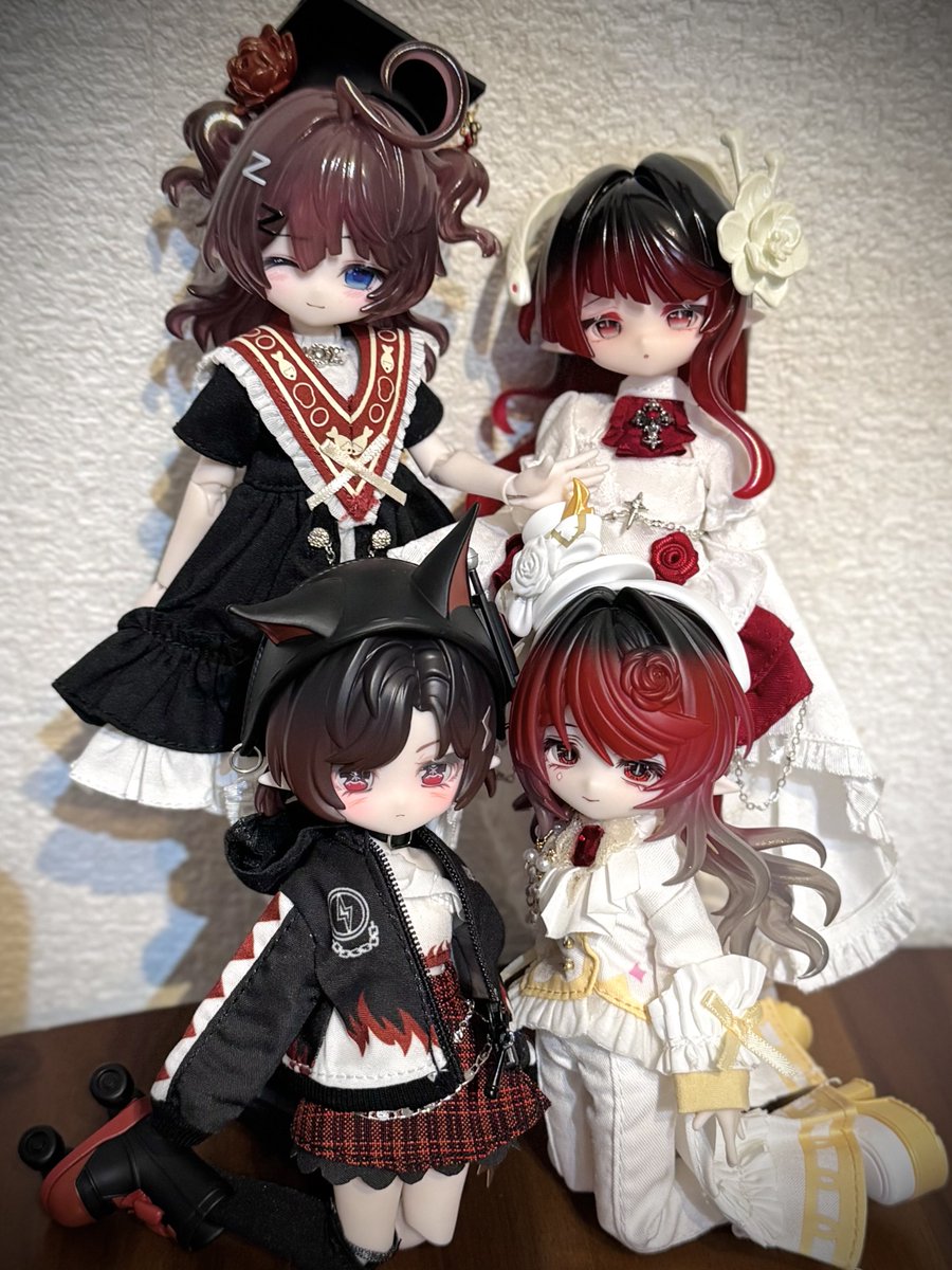 mentdoll's tweet photo. ❣️歴代あかミンティ❣️

(云帙ちゃんは合いそうだったので添えました☺️)

#come4free #ミンティ https://t.co/bvca07tYHw