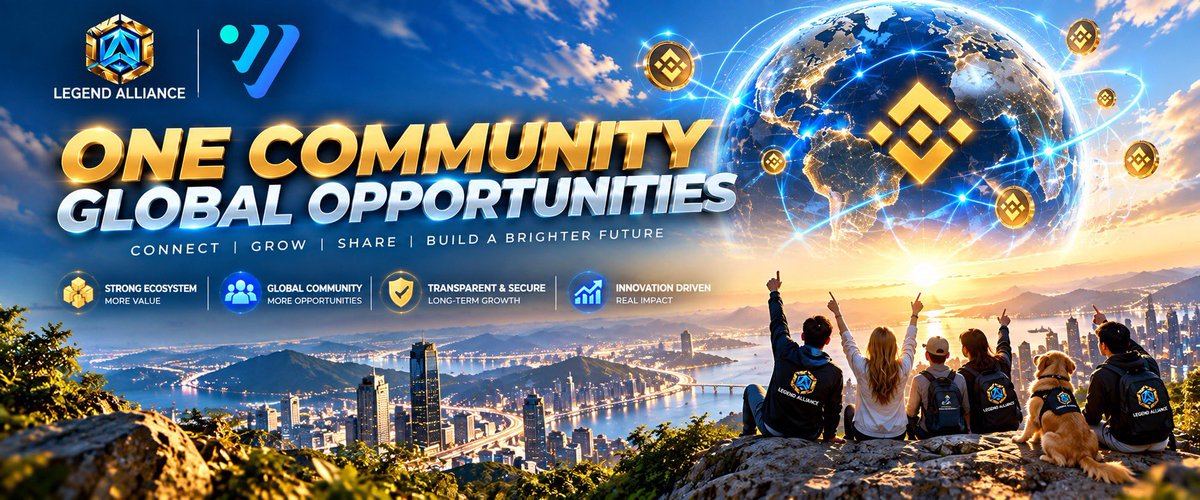 LEGENDXO's tweet photo. 🌍 One Community. Global Opportunities.

Stronger connections create bigger possibilities.
🤝 Connect more people
🌐 Build a stronger ecosystem
🛡 Grow with trust
🚀 Create long-term value

Legend Alliance
Together, we build a brighter future. https://t.co/2CApzkgApk