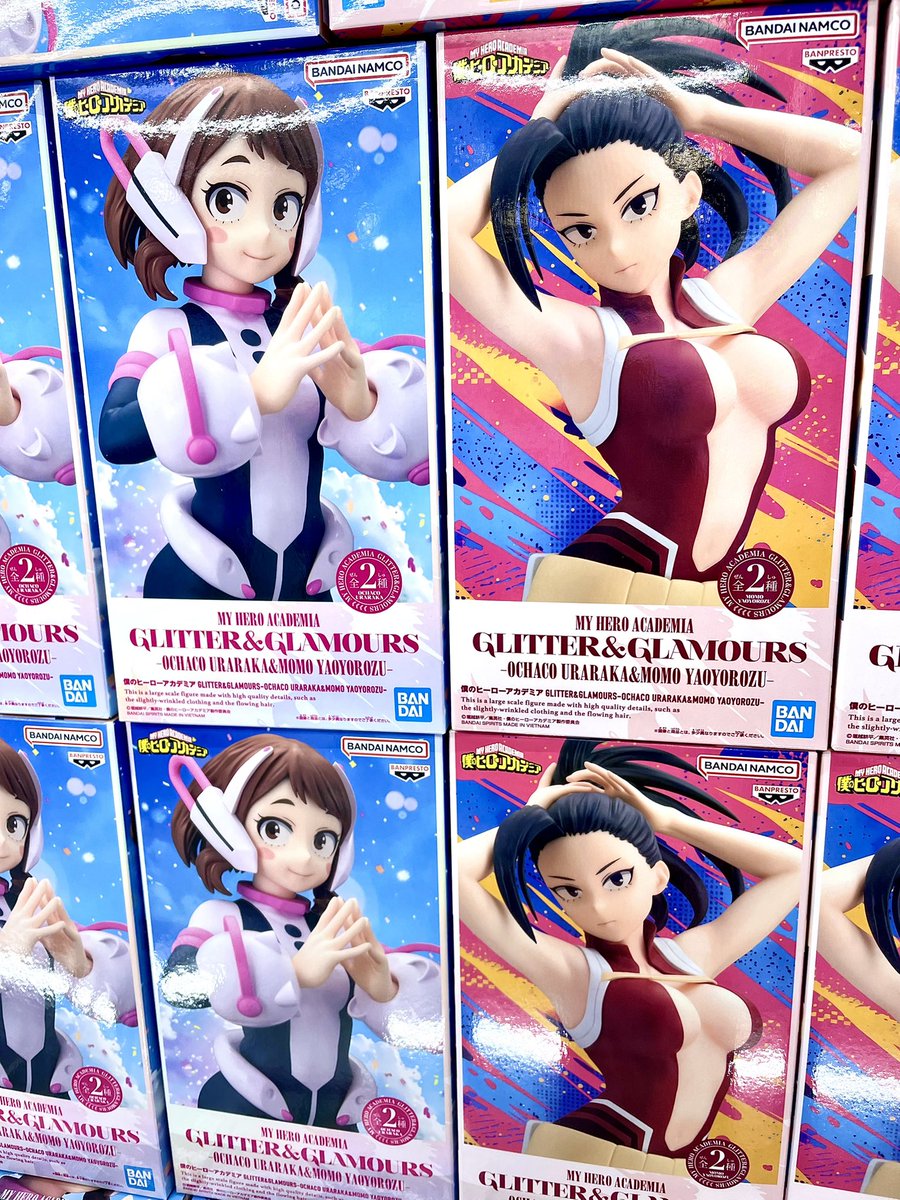 motte_nirasaki's tweet photo. 💛💫入荷のお知らせ💫💛
本日より登場のフィギュアです❕
他にもブルーロックやジョジョも展開しております𓆩 ❤︎ 𓆪

#もってきーなNIRASAKI #プライズ #東京喰種 #鈴屋什造 #葬送のフリーレン #ポケットモンスター #ミュウツー #ヒロアカ #麗日お茶子 #八百万百 https://t.co/CxfXiiMUX5