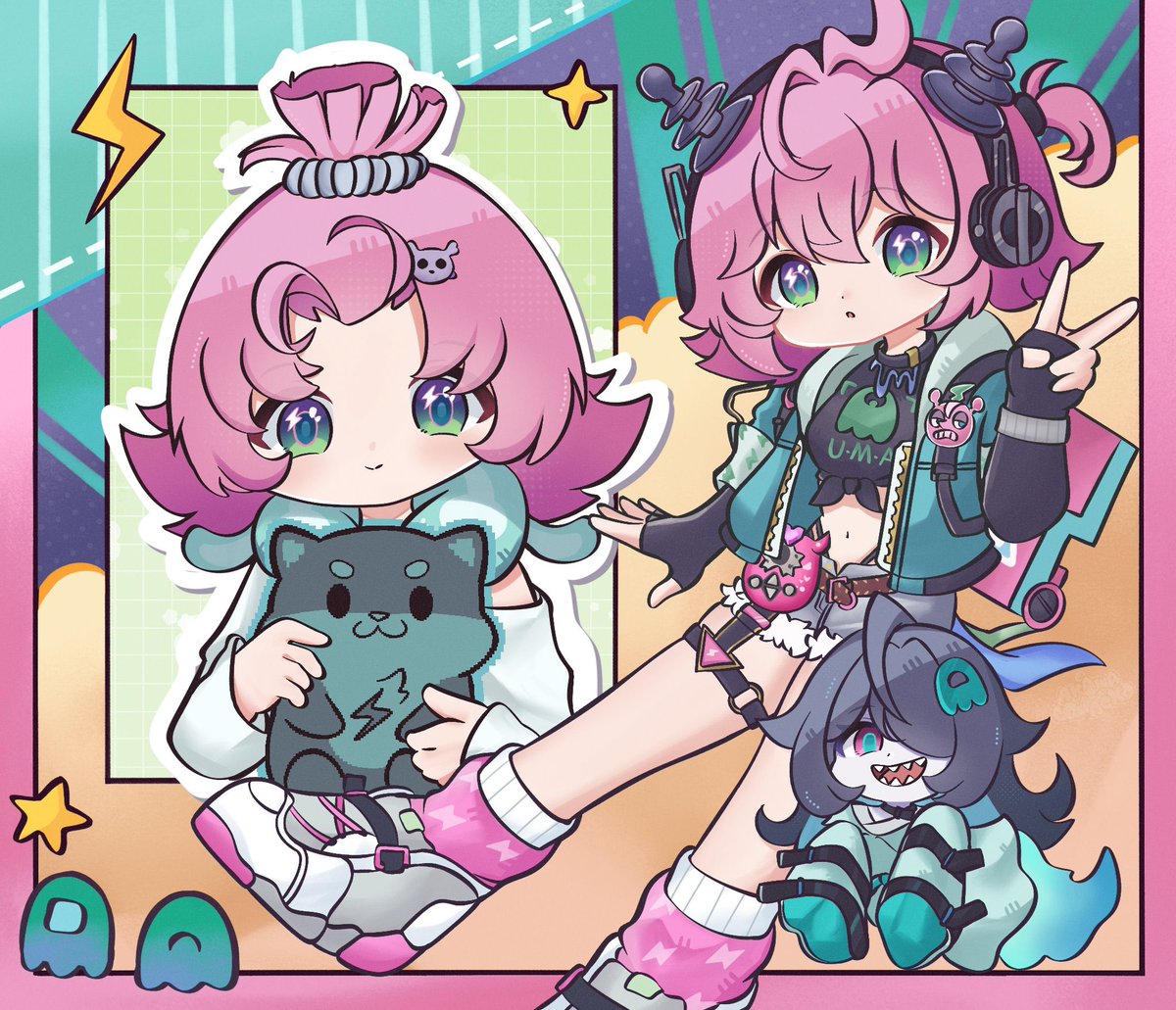 akawaquack's tweet photo. All the art I did for 1.3
I explore a lot of styles and proud that I did more than in 1.2.

Thank you for supporting me and hope for 1.4 I draw even more ^^

#NTE #NTECreator https://t.co/cF9pAp1bbA