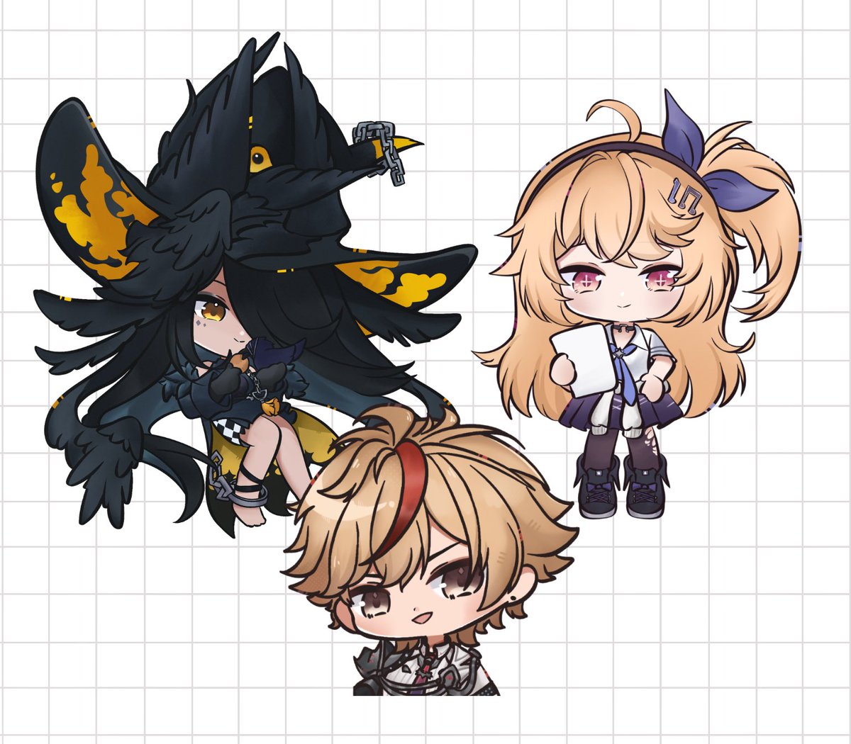 akawaquack's tweet photo. All the art I did for 1.3
I explore a lot of styles and proud that I did more than in 1.2.

Thank you for supporting me and hope for 1.4 I draw even more ^^

#NTE #NTECreator https://t.co/cF9pAp1bbA
