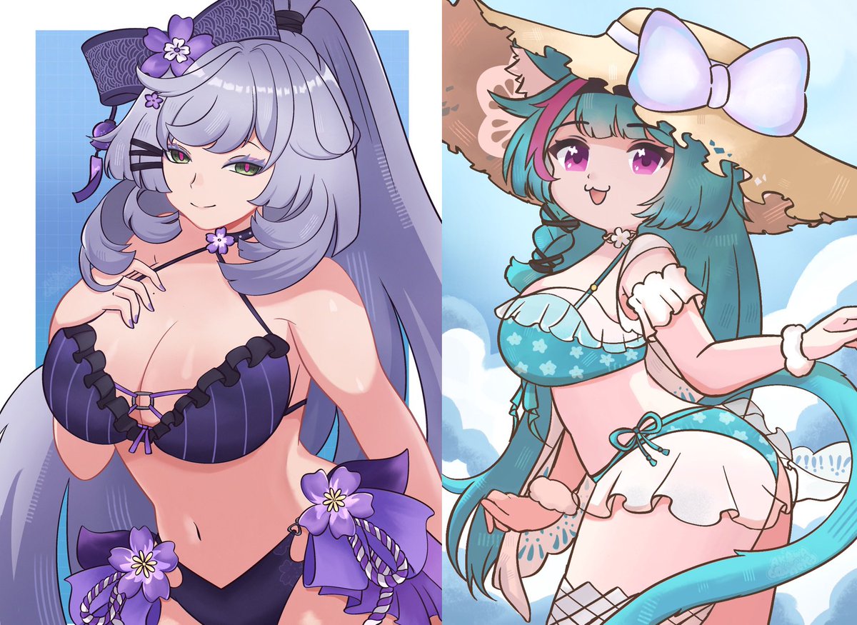 akawaquack's tweet photo. All the art I did for 1.3
I explore a lot of styles and proud that I did more than in 1.2.

Thank you for supporting me and hope for 1.4 I draw even more ^^

#NTE #NTECreator https://t.co/cF9pAp1bbA