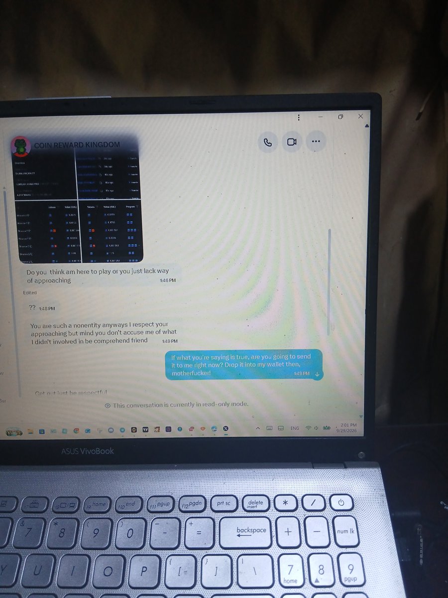 KweeN41541's tweet photo. Mother fucker scammer https://t.co/jUCW5U63zg