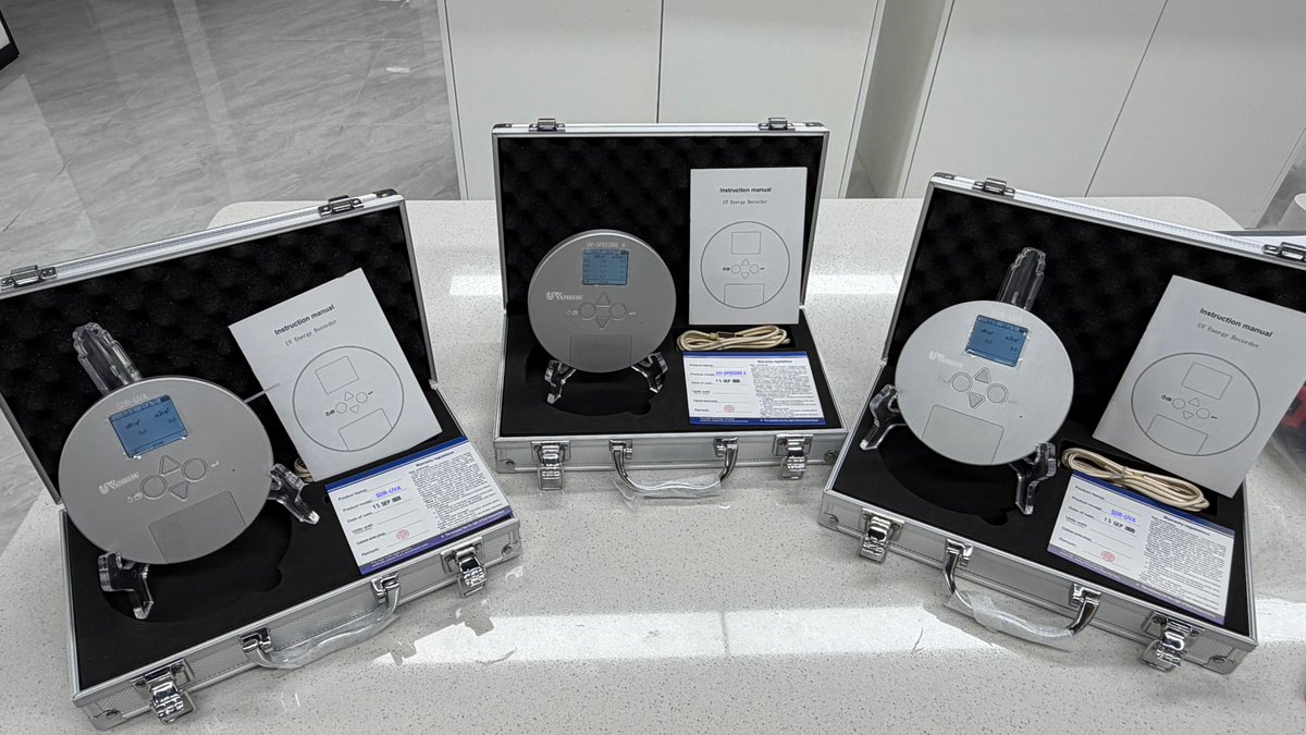 seawave408's tweet photo. 📷 1x UV SPEEDRE 4 (4-Channel UV Meter)
Simultaneous monitoring across 4 critical bands:
• UVA (320–390nm)
• UVB (280–320nm)
• UVC (250–260nm)
• UVV (395–445nm)
📷 2x SDR-UVA (Single-Channel UV Meter)
Dedicated precision for:
• UVA (320–390nm) https://t.co/bAIOO7XK88
