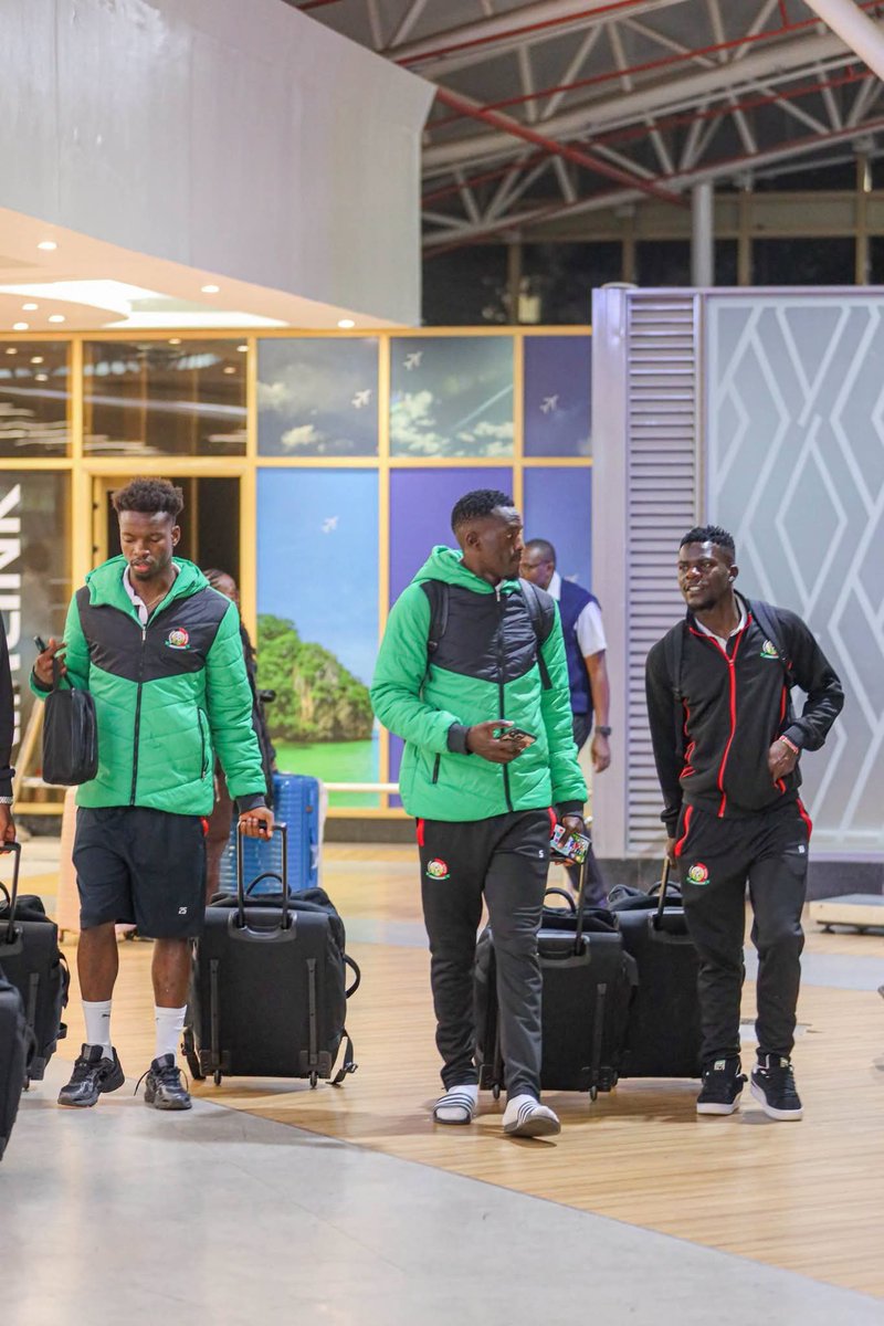 spotike's tweet photo. Next stop for Harambee Stars is Guinea for their 2nd #AFCON2027Qualifications qualifying group match. https://t.co/SJh012FW0W