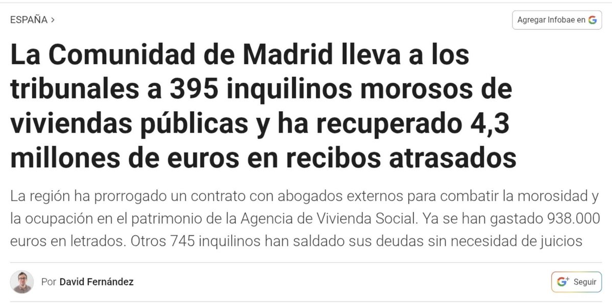 ciudadano_o2's tweet photo. Ayuso se gasta 934.000 euros en abogados privados para denunciar a 395 inquilinos morosos de viviendas públicas https://t.co/Vsa7iSvn5u