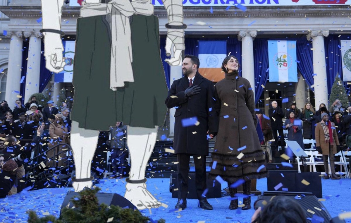 RAGA_THESTOPPA's tweet photo. It is an honor and a privilege to be summoned by Mayor Zohran Mamdani. He has done a lot for the Shinigami labor force, so needless to say he is a sorcerer I truly admire. I look forward to a very productive partnership with him to make New York a better place for all New Yorkers https://t.co/PMQpYomKkW