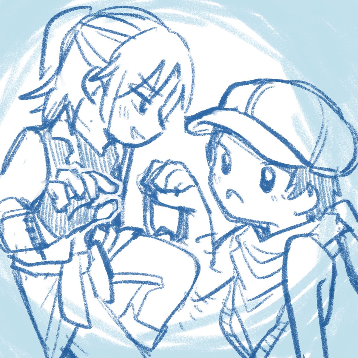 kuuki_ha_oisii's tweet photo. ジェジェ落書き https://t.co/xbxs2kqERa