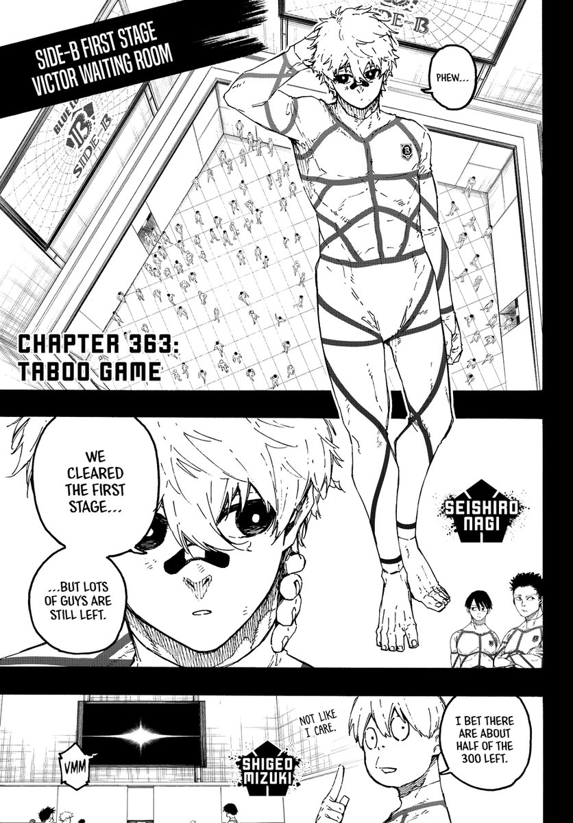 KMANGA_KODANSHA's tweet photo. BLUE LOCK, CHAPTER 363 TABOO GAME is now available!
⚽️Read: https://t.co/YcEVtzAPEc

New simulpub chapters update every Tuesday! Catch up to the latest three chapters for FREE in the K MANGA app!
#BLUELOCK https://t.co/lcRVHoh4m0