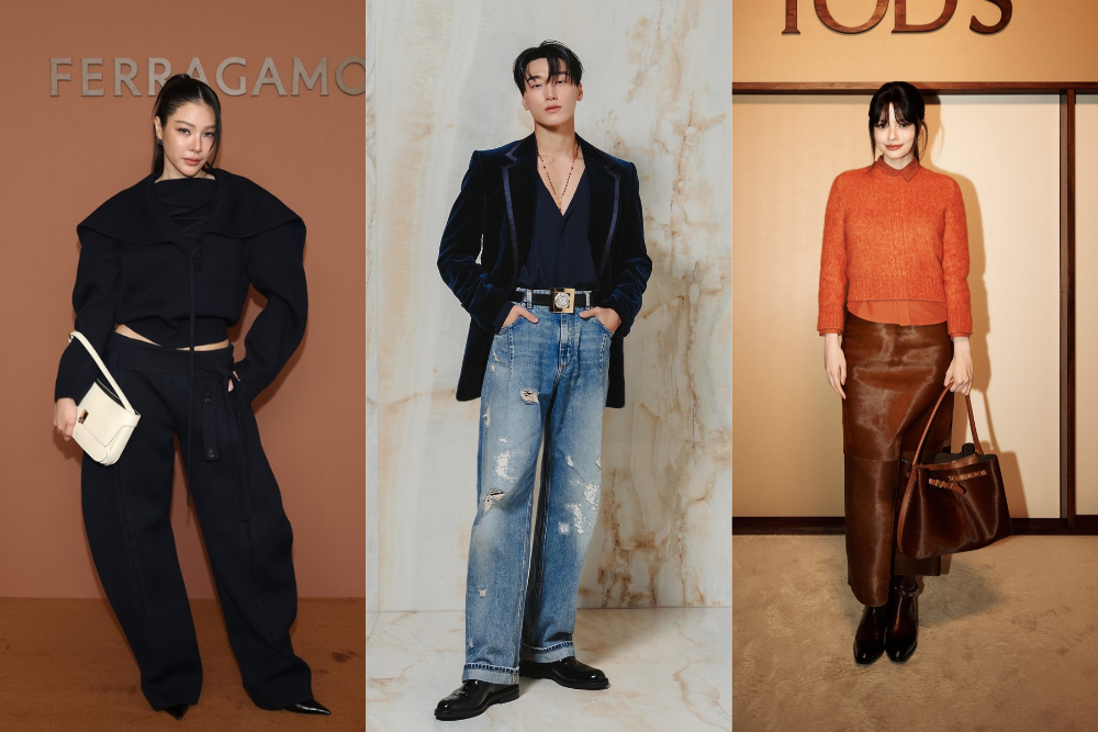 HarpersBazaarSG's tweet photo. The stars that devoured #MilanFashionWeek.🤩

Milan Fashion Week has officially concluded, and it’s time to round up all our faves who attended, from #FayePeraya and #NamtanTipnaree to #ChoiSan and #Jaehyun.
https://t.co/CheB31ykOe
.
.
.
#harpersbazaarsg #BeckyArmstrong https://t.co/0BRVkRHy4T