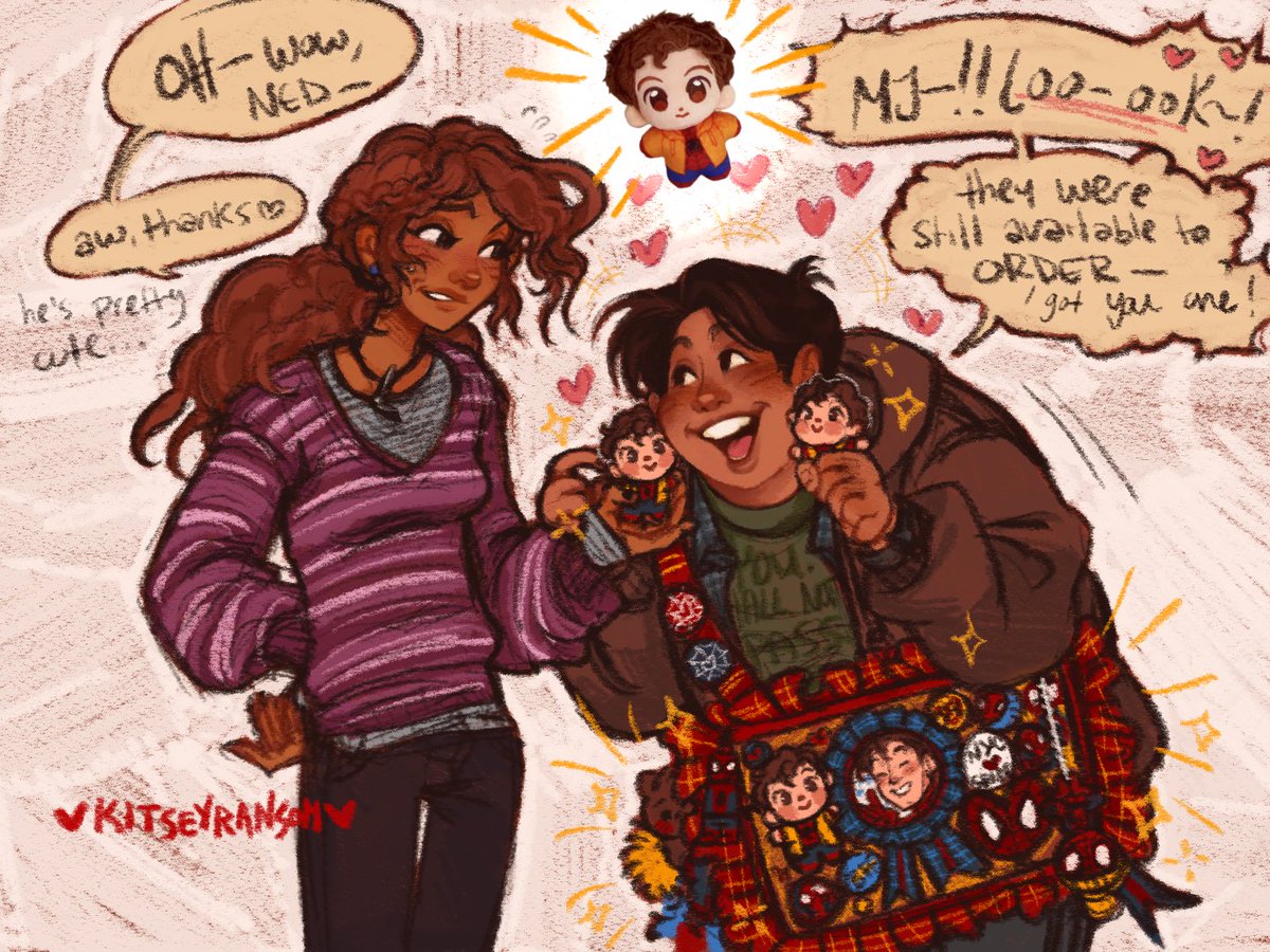 kitseyransom's tweet photo. that one friend who doesn’t play about peter parker https://t.co/MwrnPIN1aL