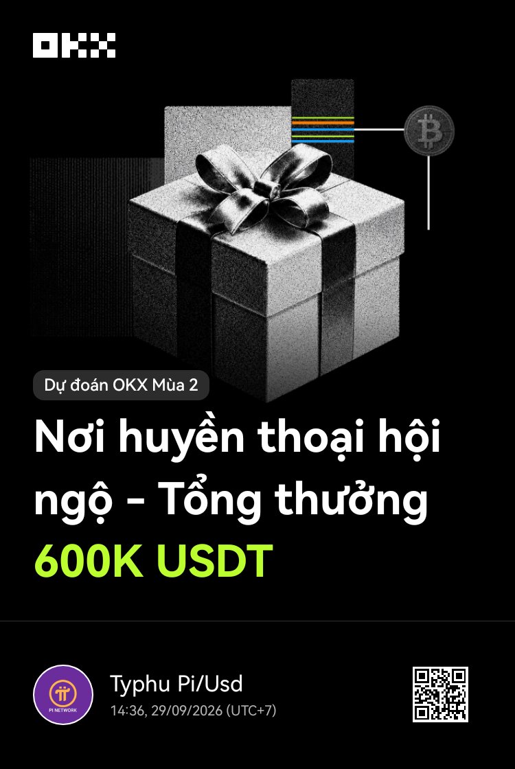 TyPhuPi_Usd's tweet photo. Dự đoán kết quả. Thắng lớn. Thử ngay trên ứng dụng OKX 🔥
https://t.co/K5bfG07FYV https://t.co/9JqktoERlT