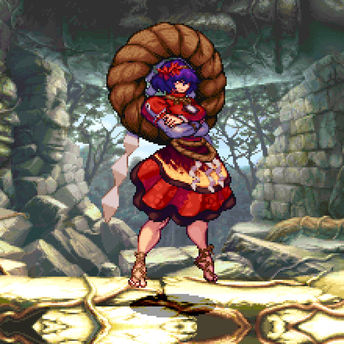 RXMETALSUN's tweet photo. Repost of some sprites I'm quite happy with. #東方Project #Touhou_Project #pixelart https://t.co/QW9r1q8qkE