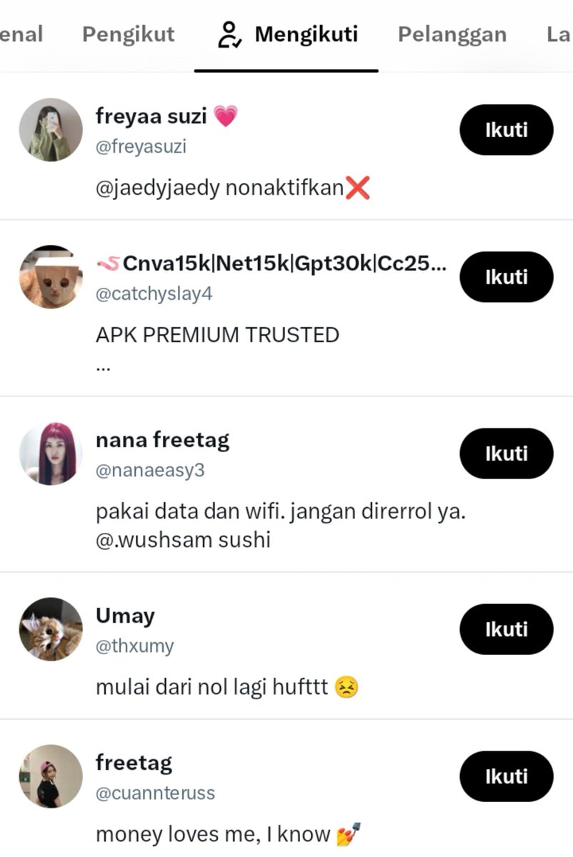 scipscop's tweet photo. Hadehh katanya minta di follow tapi ga follback. Apa susahnya sih langsung cek di daftar followers kan ga semua yang follow tuh masuk ke notif. Dahlah unfollow lagi https://t.co/J5NdfTDpFn