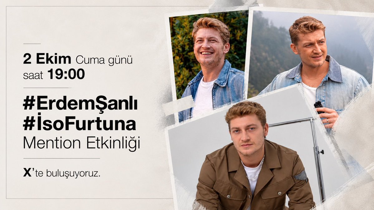 erdemsfanacc's tweet photo. 📣| Hepinizin katılım ve desteklerinizi bekliyoruz.
🗓️: 2 Ekim Cuma 
⏰: 19:00
🏷️: #ErdemŞanlı ErdemŞanlı
        #İsoFurtuna İsoFurtuna https://t.co/CCEnHyRpzX
