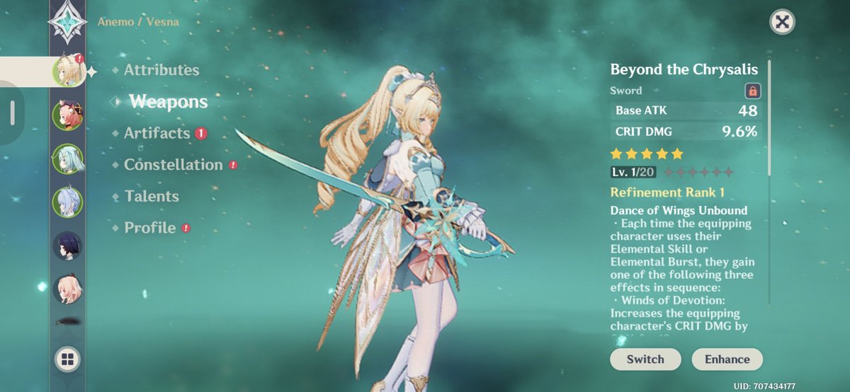 TimelyFroggy's tweet photo. Continuation: I got all of this in 30 pulls eventually back to back ??? (sorry for the bad quality I'm literally gambling at work on my phone) https://t.co/YaIuMHBKkF